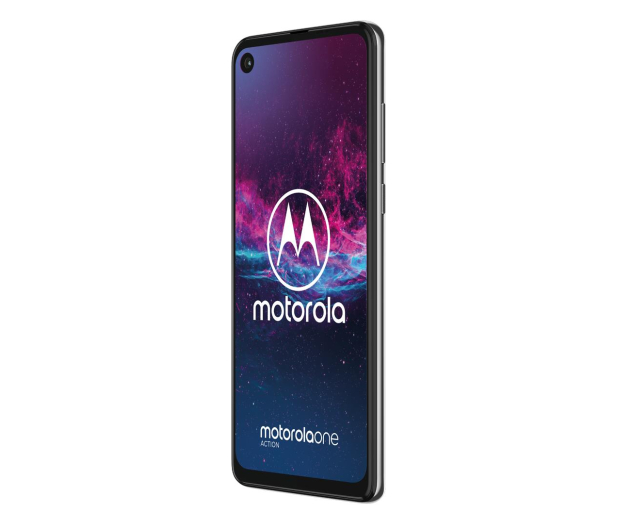 Motorola One Action 4/128GB Dual SIM biały + etui - 511153 - zdjęcie 2